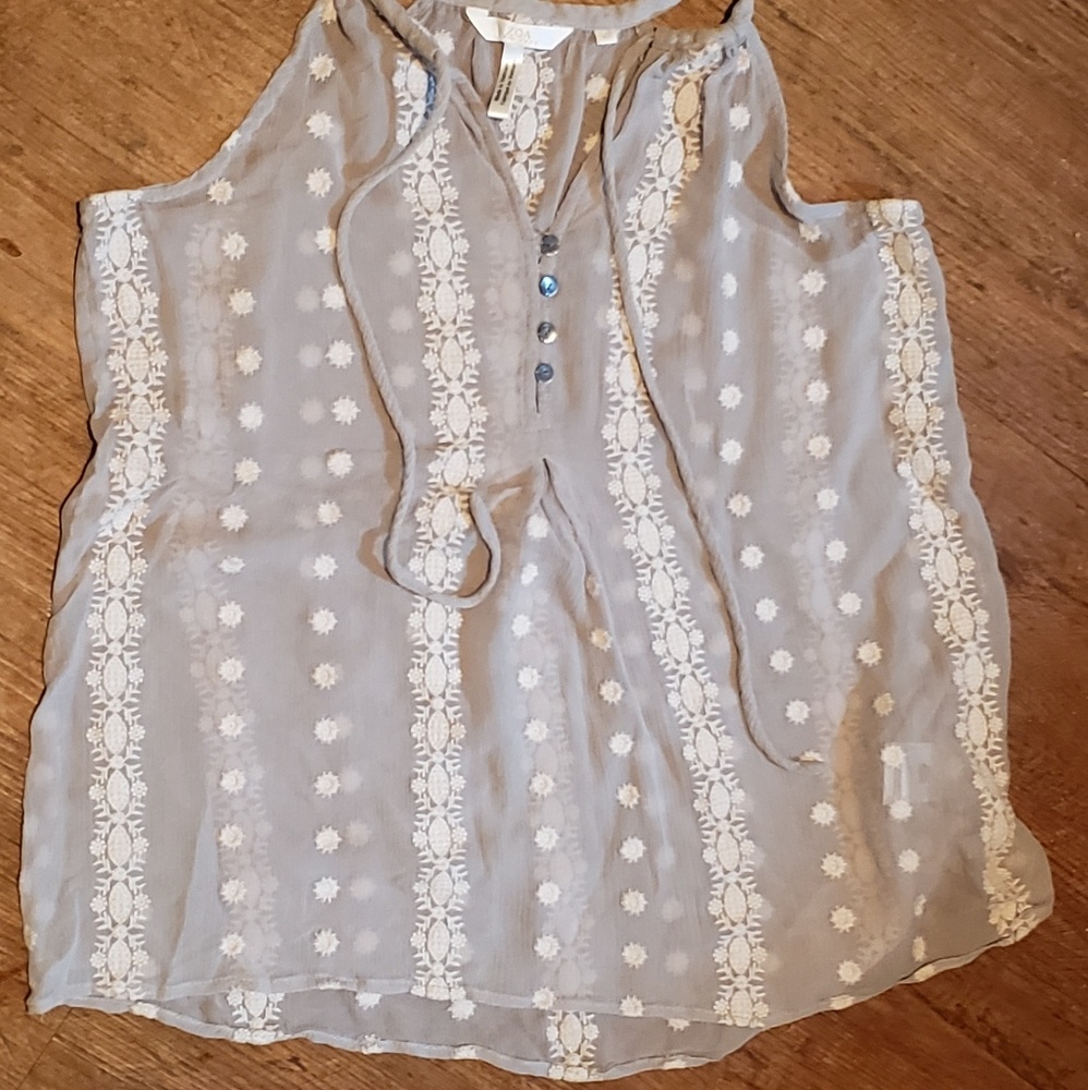 Sheer ZOA blouse